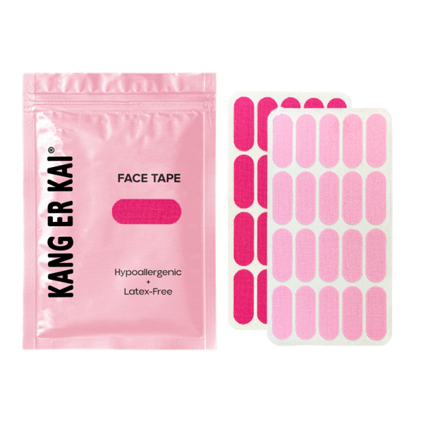 Face Tape Factory - Latex Free Pre-Cut Cotton Smooth Fine Lines