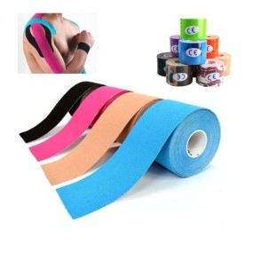 Cotton Kinesiology Tape Manufacturer - Custom Logo No Sticky Residue