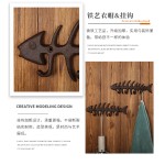 Coat Hook Factory - Vintage Metal Fishbone Design