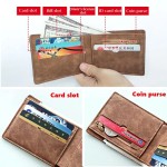 Men Wallet Manufacturer - Thin Coin Bag Zipper Design