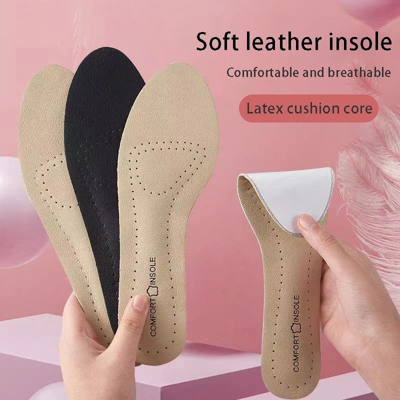 Leather Insoles Factory - Comfortable Soft Bottom Pasteable