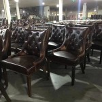 Oil Wax Leather Factory - Handwork Fabric Sofa Chair