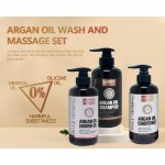Argan Oil Set Supplier - 3 Pieces Shampoo Conditioner Gel