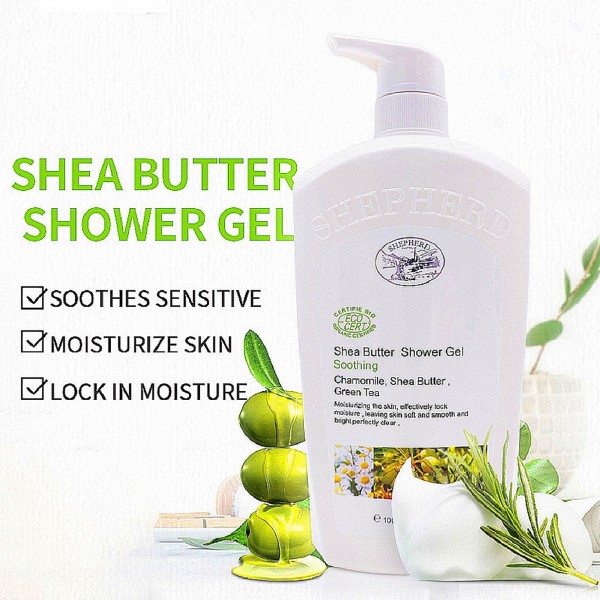 Green Tea Shower Gel Manufacturer - Organic Whitening Soothing