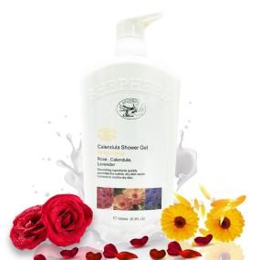 Goat Milk Body Wash Supplier - Calendula Rose Lavender