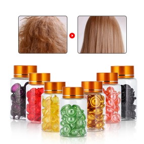 Hair Vitamin Capsule Factory - OEM Vegan Moisturizing Smoothing