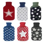 Hot Water Bag Manufacturer - 1000ml/2000ml Natural Rubber Pvc Knitted