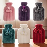 Hot Water Bottle Factory - Reusable 1000ml/2000ml Fluffy Plush Cover