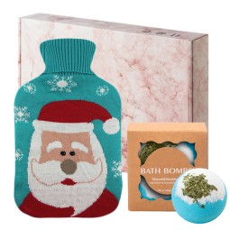 Christmas Gift Set Factory - Custom Luxury Knitted Bag Organic Bath