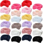 Rabbit Ear Headband Factory - Big Ear Coral Fleece Soft Elastic SPA