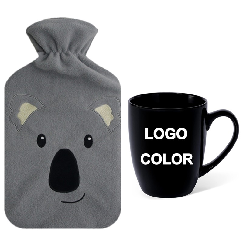 Hot Water Bag Cover Factory - Cute Fleece DIY Coffee Ceramic Cup