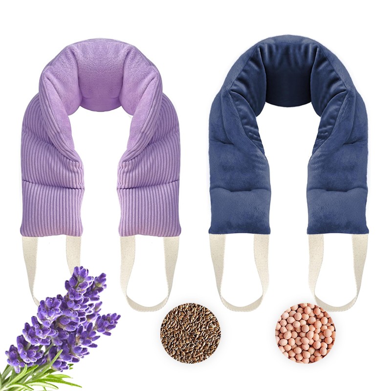Neck Heat Pack Factory - 100% Cotton Warm Microwave Reusable Lavender