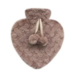 Hot Water Bottle Manufacturer - Wholesale Bpa Free Heart Shape 1000ml