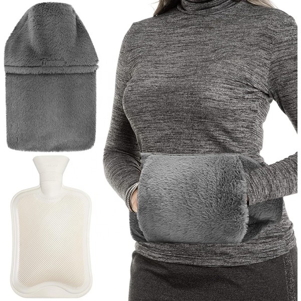 Hot Water Bottle Cover Factory - Wholesale Unique Design 2l Faux Fur