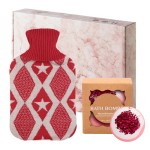 Hot Water Bottle Manufacturer - High Quality 2L Rubber Knitted Cover