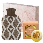 Hot Water Bottle Manufacturer - High Quality 2L Rubber Knitted Cover