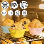 Cupcake Liners Manufacturer - Reusable Custom Shape Heat Resistant