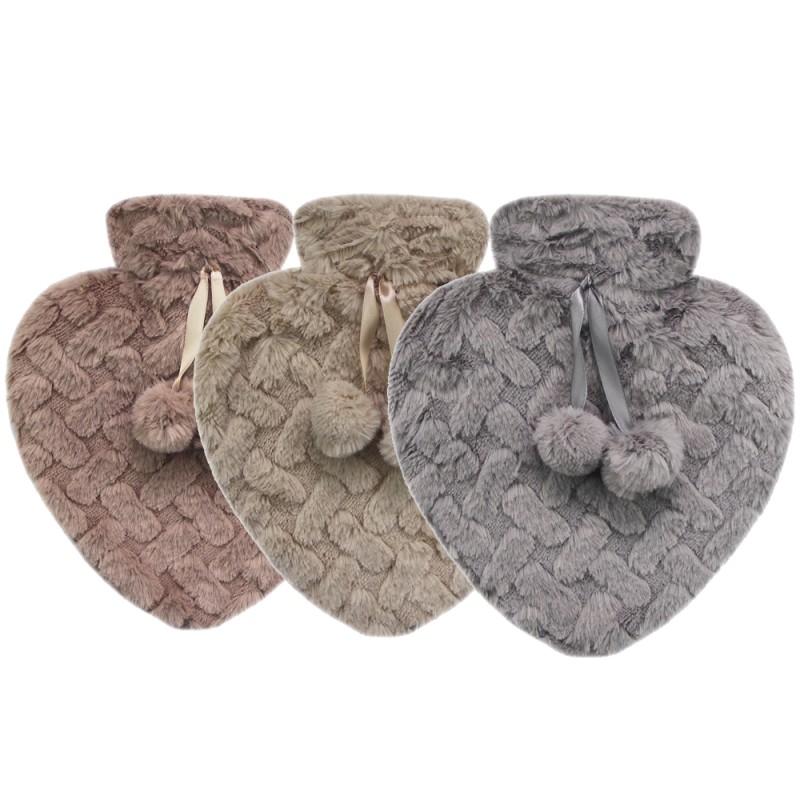 Hot Water Bottle Manufacturer - Wholesale Bpa Free Heart Shape 1000ml