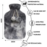 Hot Water Bottle Set Manufacturer - Cheap Quality Colorful Plush 2 Liter