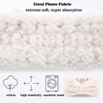 SPA Headband Manufacturer - Custom Colors Soft Coral Fleece Bath