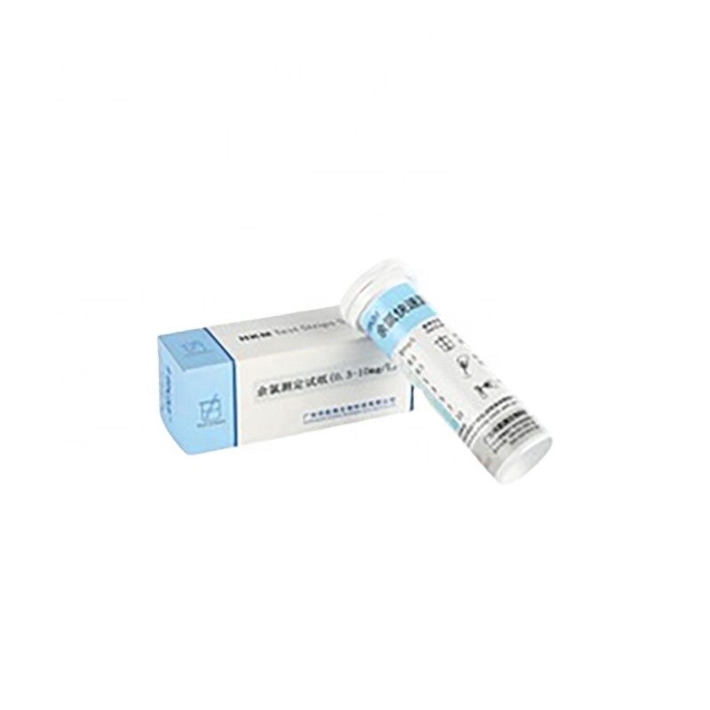 Residual Chlorine Test Paper , Free Chlorine Test Strips, Chlorine Test