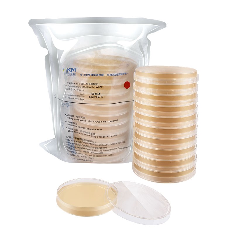 Nutrient Agar Contact Plate Huankai Microbial Plate for Microbial Detection in Space Environments and Laboratory Conditions