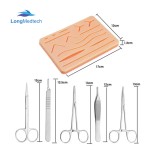 Suture Practice Kit Manufacturer - Surgical Reusable Skin Simulation