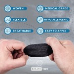 Medical Tape Supplier - Black Latex Free Hypoallergenic Breathable