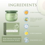 Body Scrub Supplier - Natural Sugar Scrub Avocado Cream