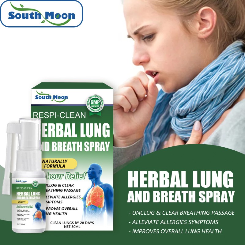 Lung Spray Manufacturer - 30ml Smokers Clear Nasal Mist