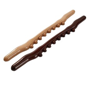 Wood Gua Sha Tool Factory - Efficient Full Body Massage Stick Deep Scraping