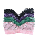 Crystal Facial Mask Factory - Factory Wholesale Natural Rose Quartz Eye Mask