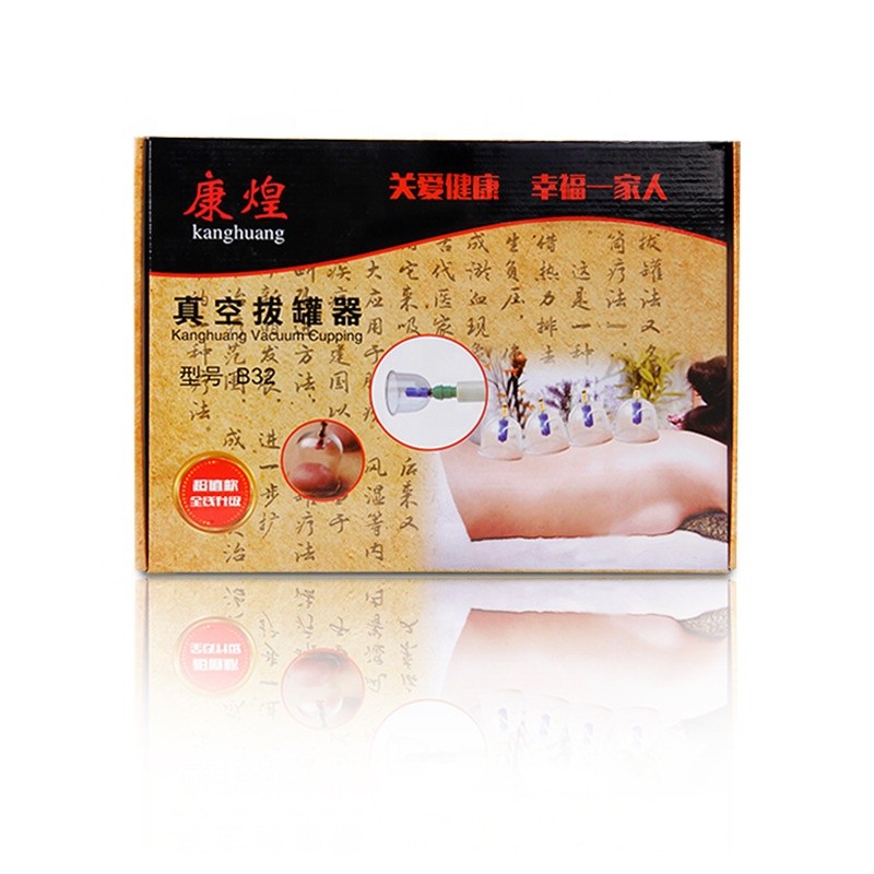 Cupping Apparatus Factory - 32 Cup Vacuum Therapy Facial Massage Jars