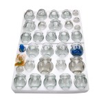 Fire Cupping Glass Manufacturer - 12pcs Set for Body Health Massage