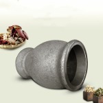 Stone Tamping Pot Manufacturer - Natural Household Chinese Medicine Kitchen Tool