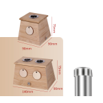 Copper Moxibustion Box Manufacturer - High Quality Massage Moxibustion Roll Box