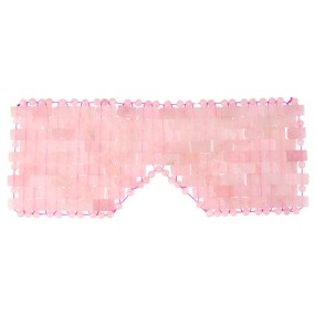 Crystal Eye Mask Factory - Luxury Rose Quartz Sleep Eye Care Mask