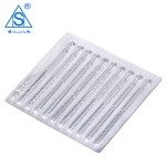 Acupuncture Needles Manufacturer - 500pcs Sterile Spring Handle 0.25x25mm Steel