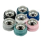 Cold Massage Roller Manufacturer - ABS Base Stainless Steel Face Massage Ball