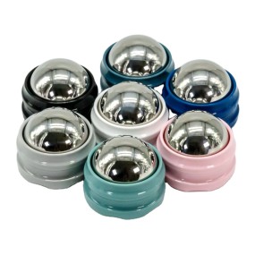 Cold Massage Roller Manufacturer - ABS Base Stainless Steel Face Massage Ball