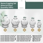 Vacuum Cupping Set Supplier - 16pcs Explosion-proof Glass Acupuncture Massage
