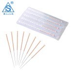 Acupuncture Needles Manufacturer - 100pcs Shunhe Copper Handle CE ISO Single Package