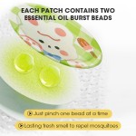 Anti Mosquito Beads Manufacturer - Essential Oil Stickers 6pcs/box