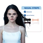 Nasal Strips Supplier - Free Sample Anti-Snoring Solution Stuffy Nose Relief