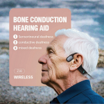 Bone Conduction Headphones Manufacturer - OEM Logo Waterproof Wireless Hearing Aids