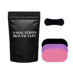 Mouth Tape Manufacturer - Custom Package X Shape Transparent Sleep Strips