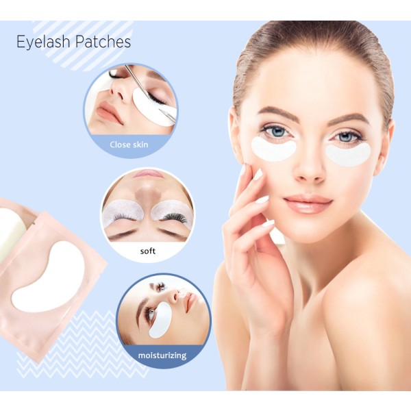 Hydrogel Eye Patches Factory - Private Label Custom Logo Eyelash Extension Tools