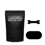 Anti-Snoring Mouth Tape Supplier - New Products Black Mouth Breathing Patch