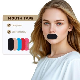 Black Mouth Tape Factory - 2025 Custom Logo Stop Snoring Improves Sleep