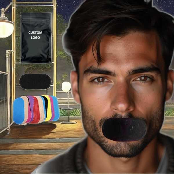 Lip Shape Mouth Tape Factory - Hot Sale Custom Scented Nasal Breathing